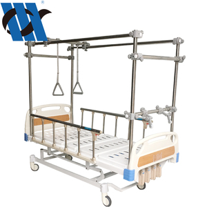 Cama ortopédica multifunción de cuatro manivelas, cama de tracción de fisioterapia Manual, 1 unidad - Product Image 5