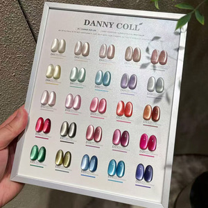 25 Colors Cat Eye <b>Nail</b> Polish <b>Gel</b> <b>Set</b> Eco Friendly Plant Based Magnetic Soak Off UV LED Salon Manicure <b>Nail</b> <b>Gel</b> Kit - Product Image 1