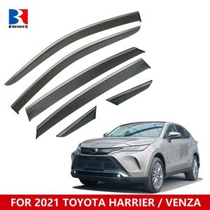 6 déflecteurs de vent pour voiture TOYOTA HARRIER / VENZA 2022, pare-pluie, pare-soleil, visières de fenêtre de porte - Product Image 2