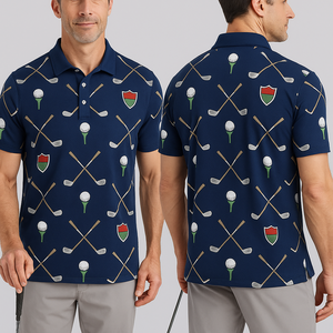 Échantillon gratuit, impression de logo personnalisée, manches courtes, respirant, tricoté, golf pour chemises, spandex/polyester, décontracté, personnalisé, pour hommes - Product Image 5