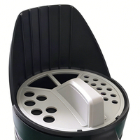 Semoir manuel réglable en plastique 2,5 L, mini-semoir de jardin ergonomique et léger, outil de plantation polyvalent