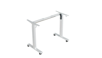 Cadre de bureau ergonomique en acier convertible et réglable en hauteur (assis-debout) avec moteur unique pour usage informatique et bureautique - Prix
