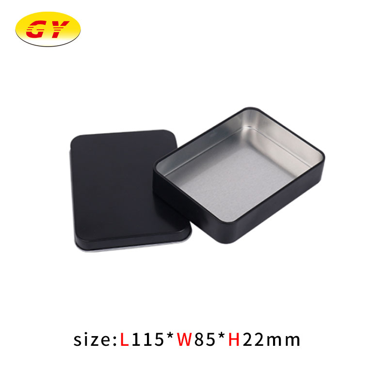 115*85*22mmFlat cubierta negro