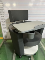 Silla de Estudio para Escuela de Capacitación VIP con Soporte para Tablet