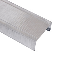 Profilé en acier galvanisé, plafond de Suspension en métal, canal de fourrure Omega pour gypse