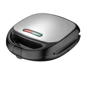 شواء من الفولاذ المقاوم للصدأ 7 3 في 1 قابل للفصل <span class=keywords><strong>2</strong></span> شريحة محمصة فطور وافل - Product Image 3