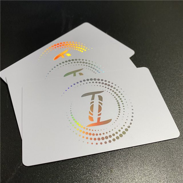 RFID Plastic PVC Blank Debit Chip White Smart RFID Card