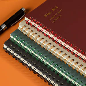 Agenda 2025 personnalisé A5 demi-lettre 8 anneaux, carnet de notes, journal, planificateur, agenda, couverture rigide en cuir PU effet croco - Product Image 4