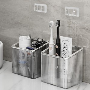 Boîte de rangement murale en plastique pour cuisine, salle de bain et bureau – Vente en gros, offre spéciale - Product Image 2