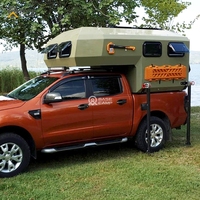 Cabine de camping tout-terrain à monter sur pick-up, conforme aux normes européennes et australiennes, économique