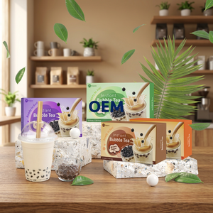 วัตถุดิบชานมไข่มุกดำ 5 ซอง/กล่อง พร้อมรับประทาน - Product Image 3