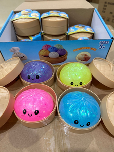 Rainbow Mystery Dumplings <b>Squishy</b> Glitter Dumpling <b>Squishies</b> <b>Squishy</b> Bun Dumplings Mystery Box Dumplings Fidget Toy <b>Squishy</b> Toy - Product Image 3