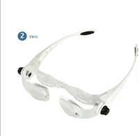 1.5-3.8x Eyewear Magnifier High-Definition Magnifying Glass for Watch Repair and Circuit Boards