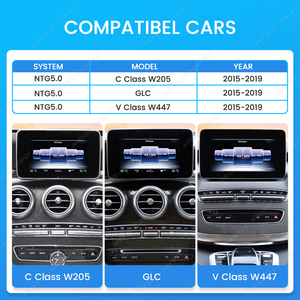 MEKEDE EU STOCK Sistema Linux Pantalla WiFi BT Car-play Auto Dual-core Cortex-<span class=keywords><strong>A7</strong></span> para Benz Clase C W205-GLC X253-V 2014-2018 NTG <span class=keywords><strong>5.0</strong></span> - Product Image 6