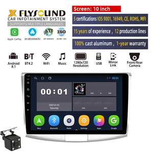 Passat B7 Android 2 Din 9 ''10'' IPS écran tactile WIFI GPS caméra arrière Android voiture DVD Radio MP5 lecteur - Product Image 1