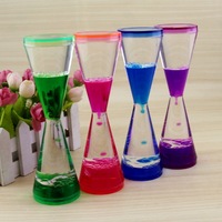 Cadeaux & Artisanat Cadre rond en plastique Peinture de sable liquide en mouvement