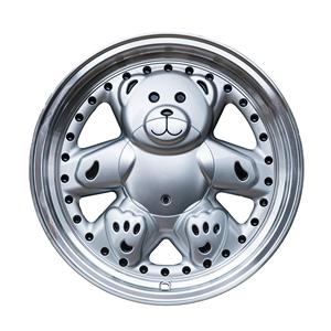 Roues d'usine rines para autos de lujo rin 15 ours en peluche Autres pièces de voitures de tourisme <span class=keywords><strong>Jante</strong></span> en alliage 4x100 roues de voiture Jantes 15 pouces - Product Image 1