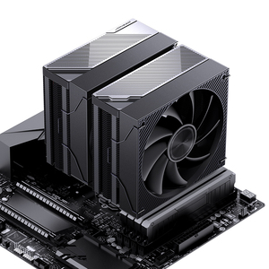 JONSBO CR3000E ARGB <b>Computer</b> Case Air-Cooled 7 Heat Pipe Double Tower & Double <b>Fan</b> 3000E Radiator for Efficient CPU Cooling ARGB - Product Image 5