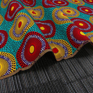<span class=keywords><strong>Wax</strong></span> en <span class=keywords><strong>soie</strong></span> à imprimés 100% coton, tissu africain Ankara de haute qualité pour vêtements à la mode - Product Image 5
