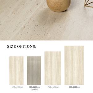 <span class=keywords><strong>Carrelage</strong></span> en porcelaine effet travertin veiné, effet pierre naturelle pour les sols et les murs des hôtels et des halls - Product Image 3