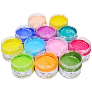 Peinture <span class=keywords><strong>Gouache</strong></span> Acrylique Couleurs <span class=keywords><strong>Gouache</strong></span> 100ml Fine Affiche Couleur Concentrée Publicité Peinture De Poudre D'eau - Product Image 4