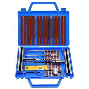Outils multifonctions de réparation de pneus de bicyclette et de voiture Kit-28pcs de <span class=keywords><strong>crevaison</strong></span> d'urgence pour vélo de route, <span class=keywords><strong>VTT</strong></span>, berline, fourgonnette, camion-001 - Product Image 2