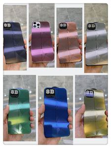 2021 nouveau protecteur de couverture arrière en verre trempé de miroir coloré arrière complet <span class=keywords><strong>Corver</strong></span> 8D pour iphone 16 pro max 15 pro 14 plus - Product Image 6