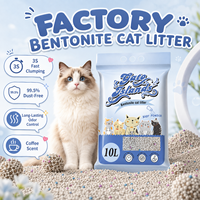 Export Supply Litière sanitaire pour chats Formule Bentonite Contrôle puissant des odeurs pour les acheteurs de magasins d'animaux