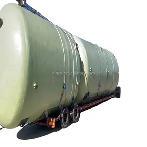100m3 200m3 300m3 500m3 frp tank fiber vertical tank for chemical storage tank for malic acid tartaric acid benzoic acid