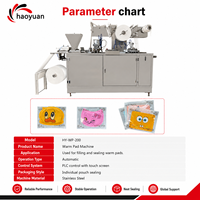 Machine à coussinets chauffants sanitaires en acier inoxydable HAOYUAN HY-330 à économie d'énergie, avec support de forme personnalisée et sortie stable, vente en gros directe usine