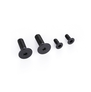 Tornillos de cabeza plana LeGood Torx, rosca M6, 10 mm de largo, acero inoxidable negro - Product Image 6