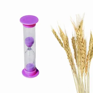 Promotional Sand Timer Colorful Sandglass Hourglass 1min Sand Clock Timer