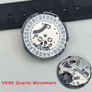 Mouvement chronographe Meca-Quartz VK68 original avec affichage de la date TMI du Japon, pièces de montre en gros pour réparation et remplacement OEM - Product Image 1