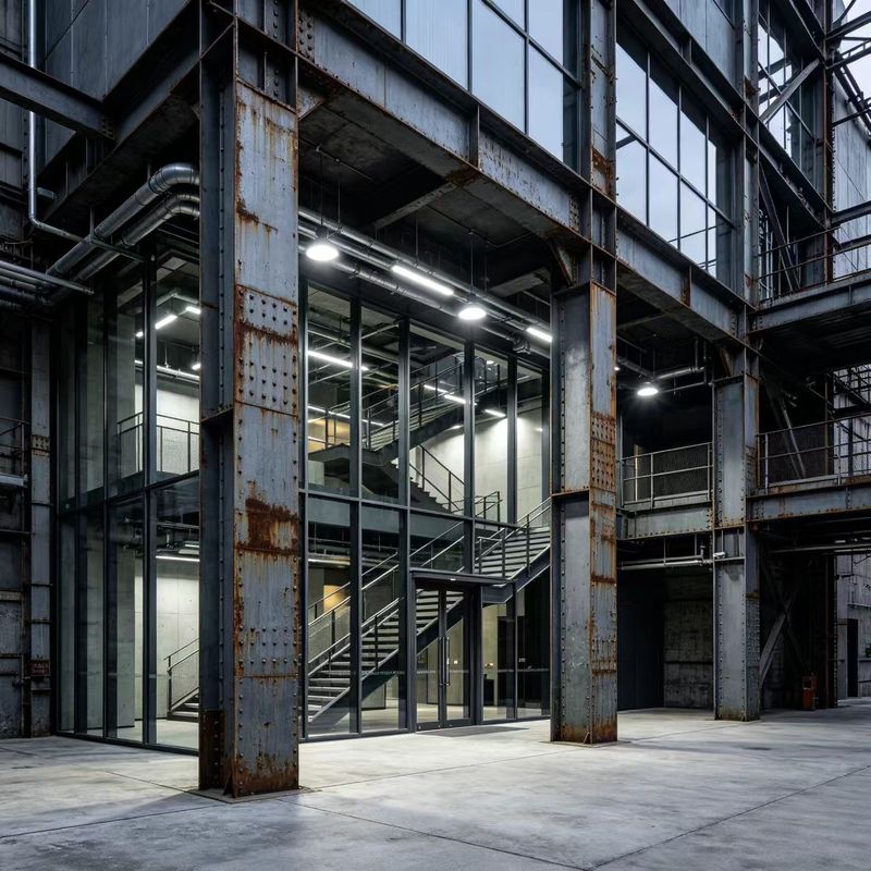 Custom Heavy Steel Frame Hotel Modern