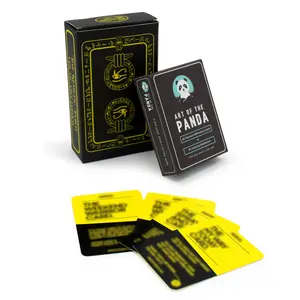 カスタム印刷大人のトレーディングカードキッズボード飲用カスタムフラッシュゲームカード