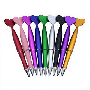 Stylo créatif en forme de cœur pour la Saint-Valentin, Noël, publicité promotionnelle, plastique - Product Image 1
