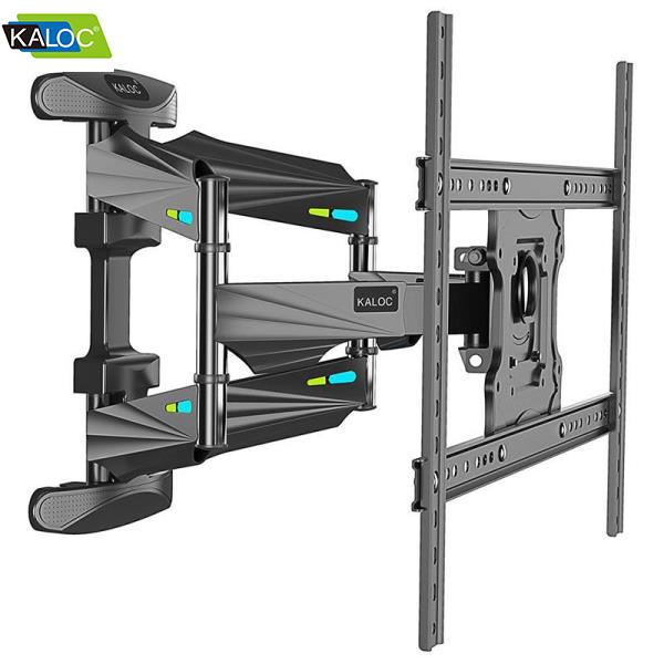 Kaloc X7A Full Motion 360 Degree Tv Wall Mount 32-75 inch up to 100 Lbs Max VESA 400*400 65 Inch Tv Mount Supcline