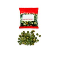 Guisantes Verdes Fritos Crujientes Otsumami, Bocadillos Japoneses Izakaya, Guisantes Verdes Salados Crujientes, Bocadillos para Cerveza Anju, a Granel