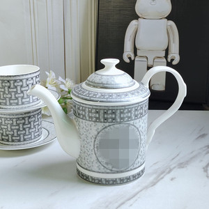Hot Sell 15-Piece Royal Gray Eco-Friendly Ceramic Bone China <b>Coffee</b> Tea Sets Customized Color <b>Gift</b> <b>Box</b> Packaging 200ml Capacity - Product Image 2