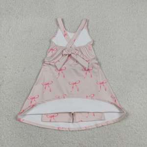 Vestido Deportivo RTS de Verano para Niñas Pequeñas, Estilo Coqueta, Casual, Transpirable, Hasta el Tobillo, para Jugar Tenis, Yoga, Venta al Por Mayor - Product Image 4