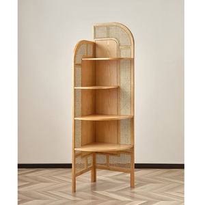 Experimente una comodidad serena con esta silla de salón de madera de teca de estilo Japandi simple que combina la elegancia minimalista japonesa y el estilo escandinavo. - Product Image 1