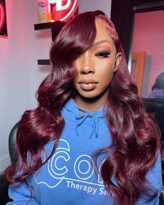 KBL Natural Looking Non-trace Curly Hair Wig Hair Extension,Swiss Front <strong>LaceWig</strong> Top Front Lace Human Hair - Product Image 2