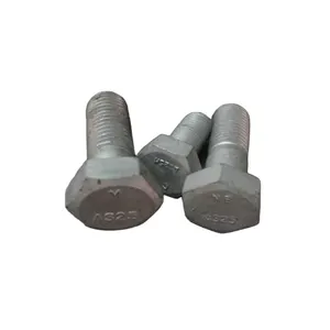 High quality Hot Dip Galvanized ASTM A325 Heavy Duty Hex Bolt And Nut