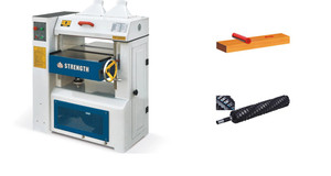 Raboteuse à <span class=keywords><strong>bois</strong></span> à moteur 7,5 kW Haute efficacité Largeur <span class=keywords><strong>de</strong></span> <span class=keywords><strong>travail</strong></span> maximale <span class=keywords><strong>de</strong></span> 830 mm - Product Image 6