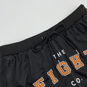 กางเกงบาสเก็ตบอลแบบยูนิเซ็กซ์ คุณภาพสูง ออกแบบเองได้ ระบายอากาศดี ด้วยผ้าตาข่าย พิมพ์ลายแบบซับลิเมชั่น 100% โพลีเอสเตอร์ แห้งเร็ว - Product Image 4