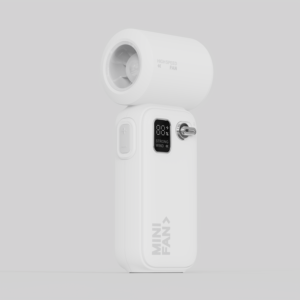 Ventilateur de poche portable haute vitesse à 100 niveaux de vent puissant avec écran LED pour les voyages et les activités de plein air - Product Image 1