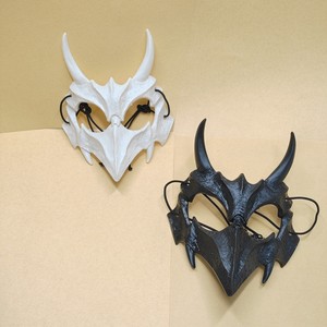 Tigre Scheletro Lupo Drago Dio in Silicone maschere da festa con corda elastica per studente foto di scena e decorazione di Halloween - Product Image 4
