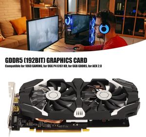 1060 6GB GDDR6 192bit New VGA Desktop Gaming Graphics Card DVI PCIE GPU Cooling Fans PCI Interface for <b>Workstation</b> Use - Product Image 4