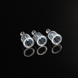 Nokang Transparent Glass Sample <b>Cups</b> Small <b>Large</b> Screw Top Portable Laboratory Use - Product Image 2