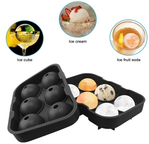 六腔硅胶冰球模具 冰块模具 - Product Image 4